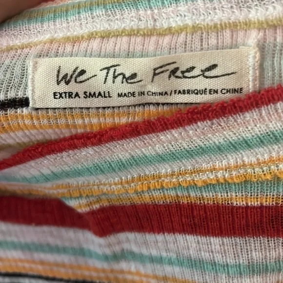 NWT Free People We The Free Beachy Keen top XS​​​ - Picture 4 of 8